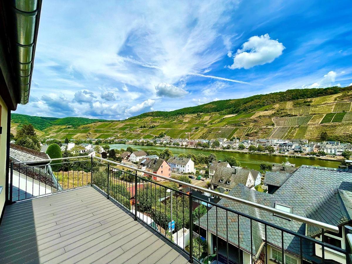 Sky Apartment, Blick Zur Mosel, Grosser Balkon, Kaffeemaschine, Smart Tv Целль-ан-дер-Мозель Экстерьер фото